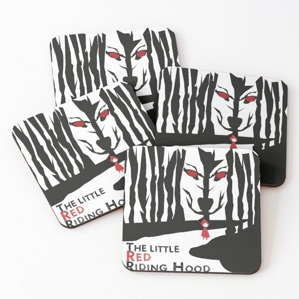 Item preview, Little Red Riding Hood / Saul Bass style designed and sold by CursedDawn.