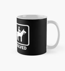 Funny Horse Riding Problem Solved Mug