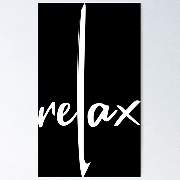 Item preview, Relax quote designed and sold by angelisart.