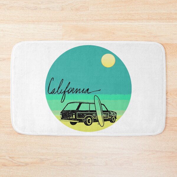 Item preview, Vintage California beach warm scene. designed and sold by SimplePlain.