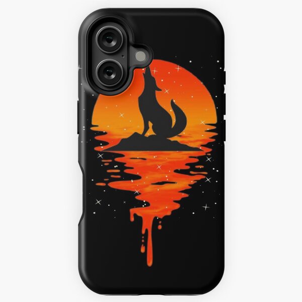 Vista previa del artículo con la obra «Coyote retro vintage», diseñado y vendido por GameNarongdech.