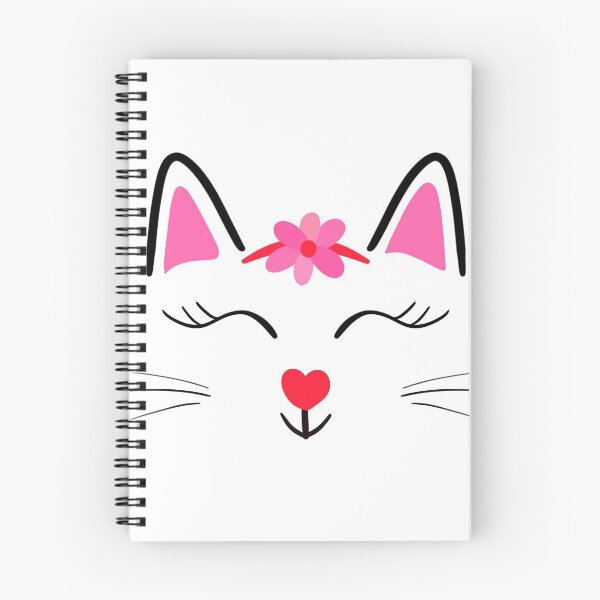 Artikelvorschau, Nette Katze mit roter Nase Kätzchengesicht entworfen und verkauft von Mixture-DESIGN.