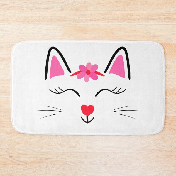 Item preview, Cute cat with red nose | Kitten face  designed and sold by Mixture-DESIGN.