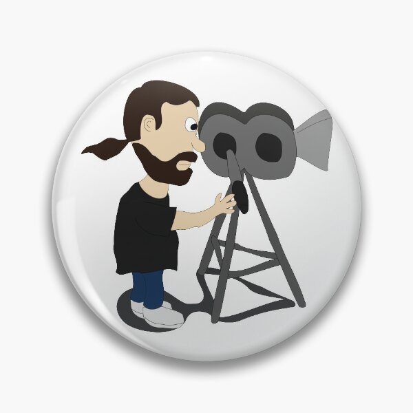 Item preview, Filmmaker comic character vector image designed and sold by binti163.
