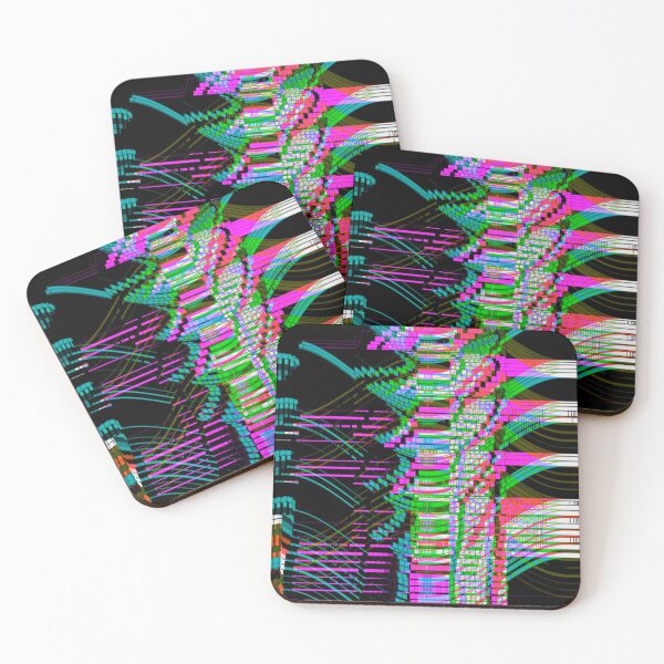 Item preview, Pink, Black, Blue Glitch  designed and sold by KevenTees.