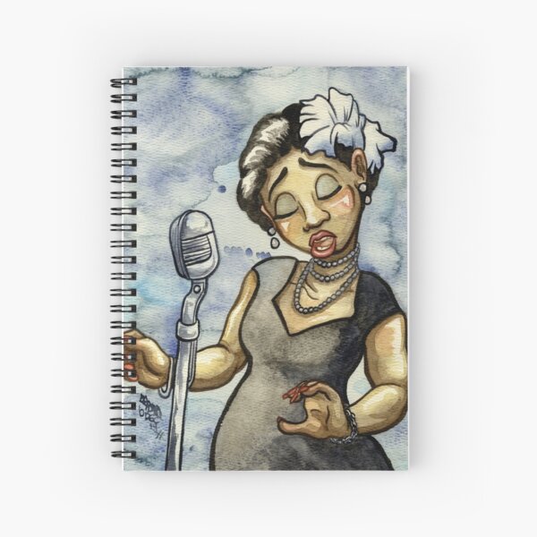 Billie Holiday Spiral Notebook