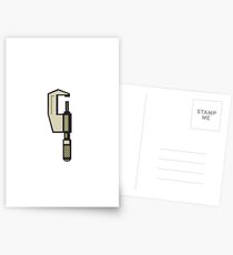 Caliper Isolated Retro Postcards