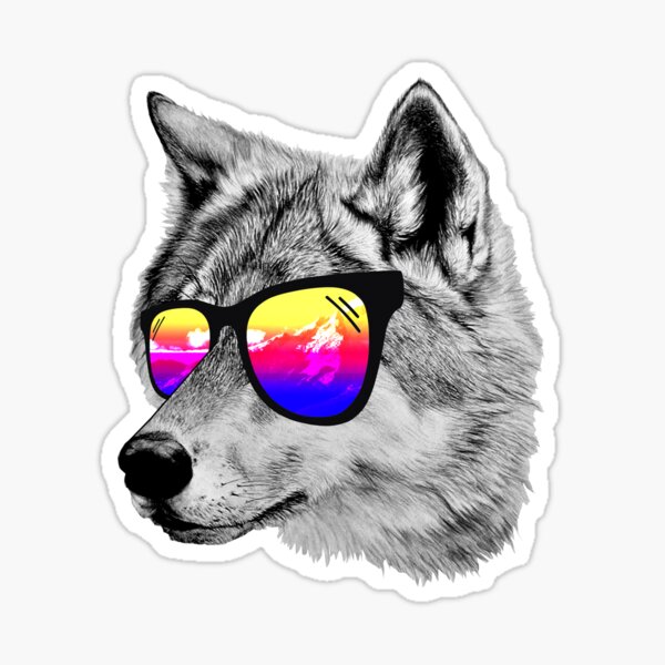 Item preview, Cool Wolf designed and sold by clingcling.