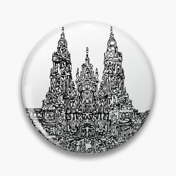 Item preview, Camino de Santiago Cathedral of Compostela Galicia, Urban Sketchers Spain designed and sold by cachaldora.