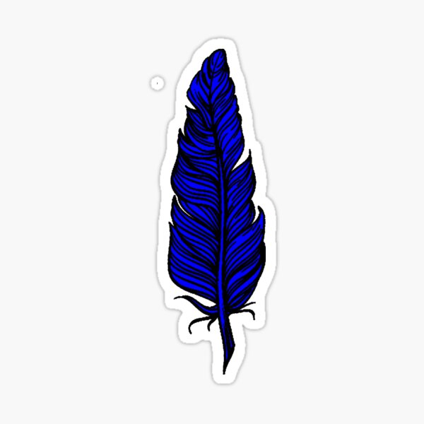 Item preview, Clan Blue Feather designed and sold by Etienne Le Mons.