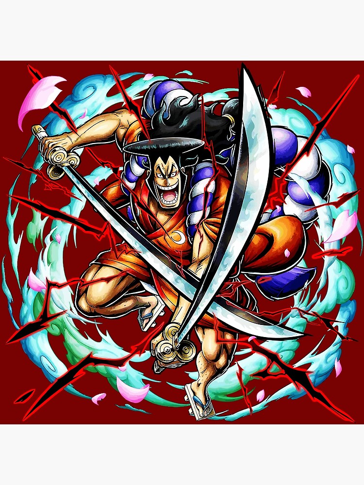 "oden kozuki power on strong art" Poster by lenahelmuth | Redbubble