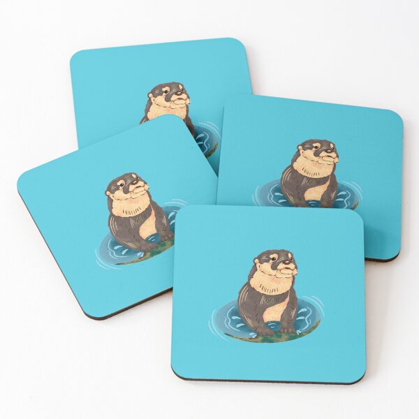 Item preview, Sea Otter Summer Fun designed and sold by ChemicalXShop.
