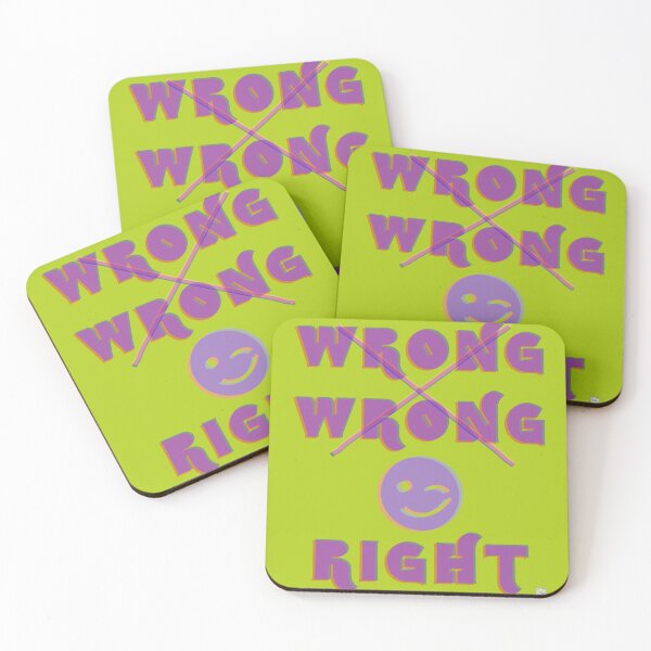 Item preview, Two Wrong’s Don’t Make a Right designed and sold by Krizena.