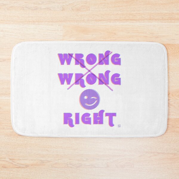 Item preview, Two Wrong’s Don’t Make a Right designed and sold by Krizena.