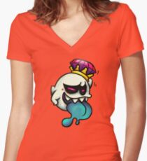 King Boo Women's Fitted V-Neck T-Shirt
