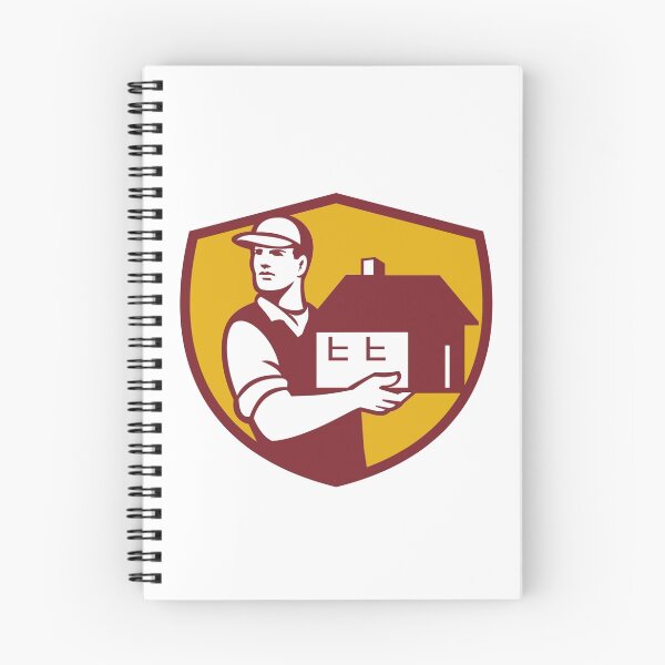 Item preview, Mover Handling House Crest Retro designed and sold by patrimonio.