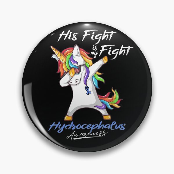 Item preview, Unicorn His Fight Is My Fight Hydrocephalus Awareness designed and sold by rechardtee.