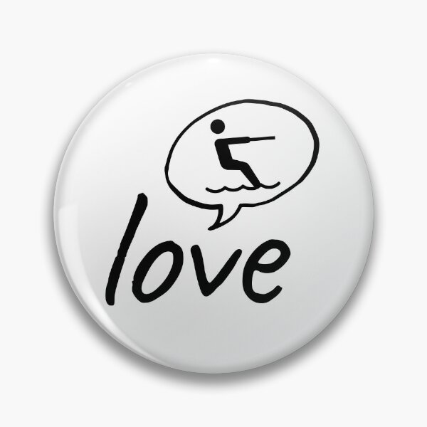 Item preview, Love: Waterskiing designed and sold by TheGreenGoat.