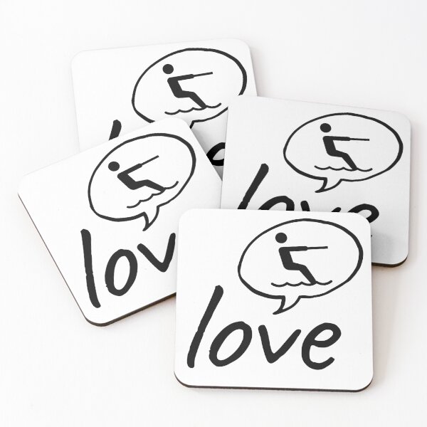 Item preview, Love: Waterskiing designed and sold by TheGreenGoat.
