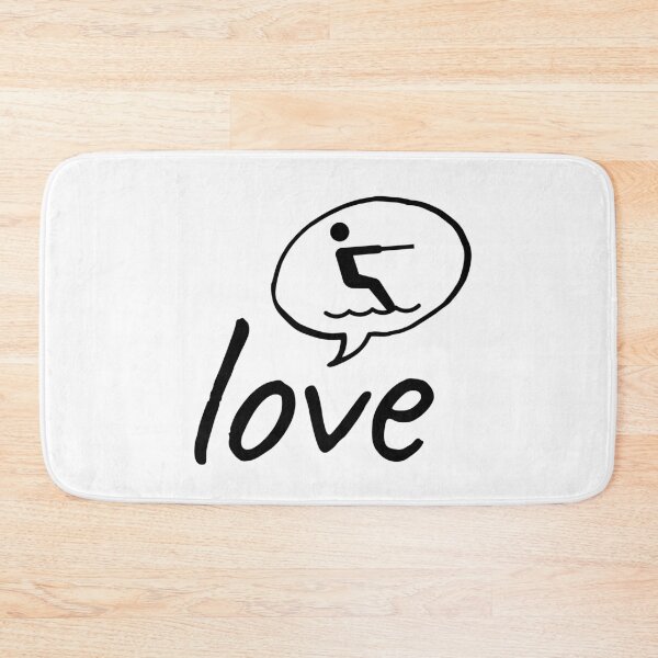Item preview, Love: Waterskiing designed and sold by TheGreenGoat.