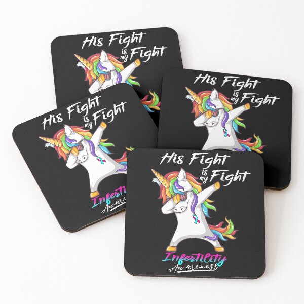 Item preview, Unicorn His Fight Is My Fight Infertility Awareness designed and sold by rechardtee.
