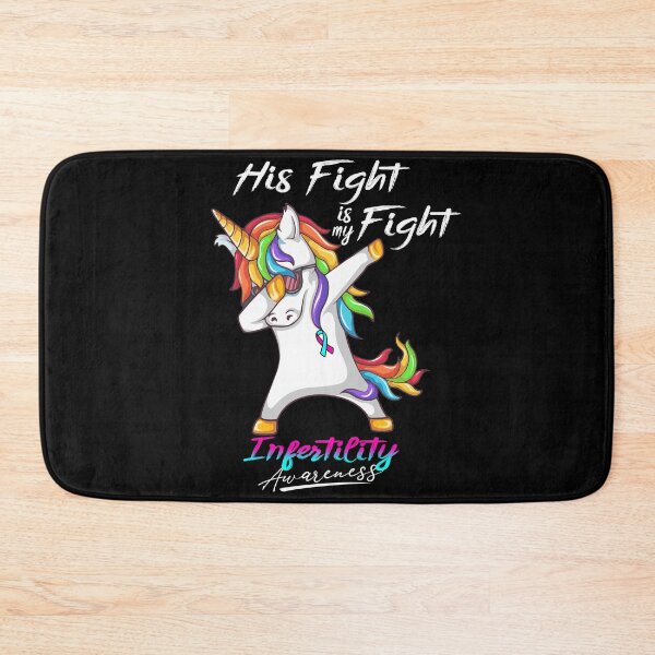 Item preview, Unicorn His Fight Is My Fight Infertility Awareness designed and sold by rechardtee.