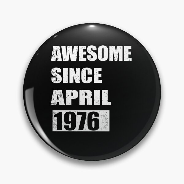 Item preview, Awesome since april 1976 designed and sold by Zorashop.