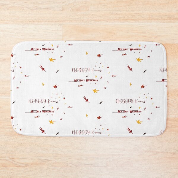 Item preview, NOBODY KNOWS MY ONLY WEAKNESS designed and sold by maryam jelani.