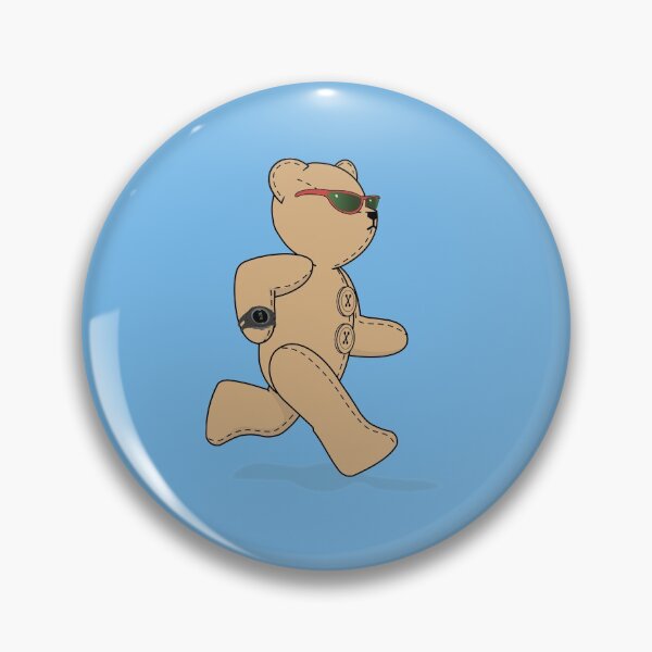 Item preview, Running Teddy Bear designed and sold by grumpyteds.
