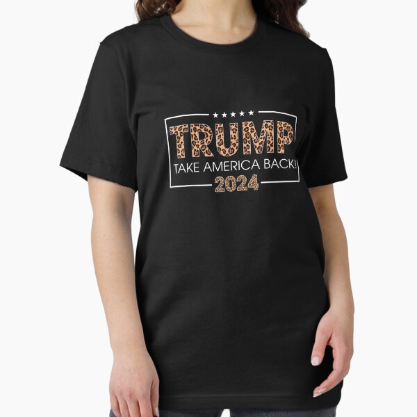 Item preview, Donald Trump 2024 Take America Back Leopard Print Gift Women designed and sold by RosieSandoval.