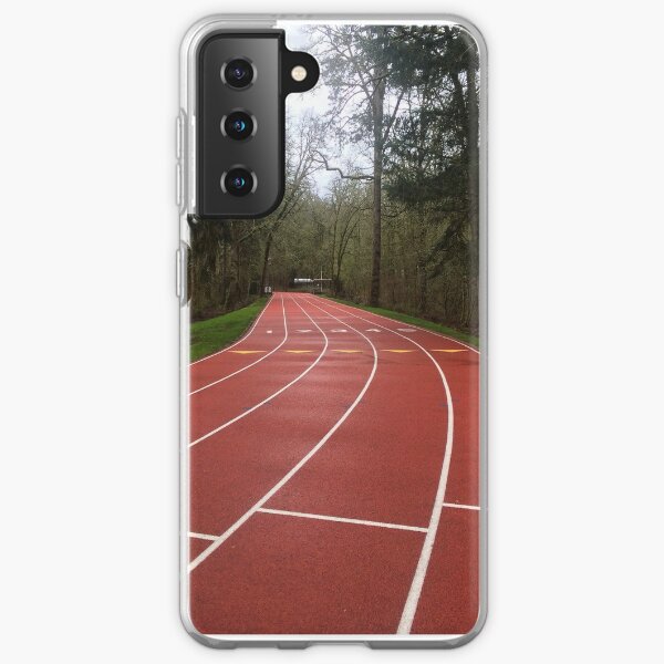 Piste en forêt Coque souple Samsung Galaxy