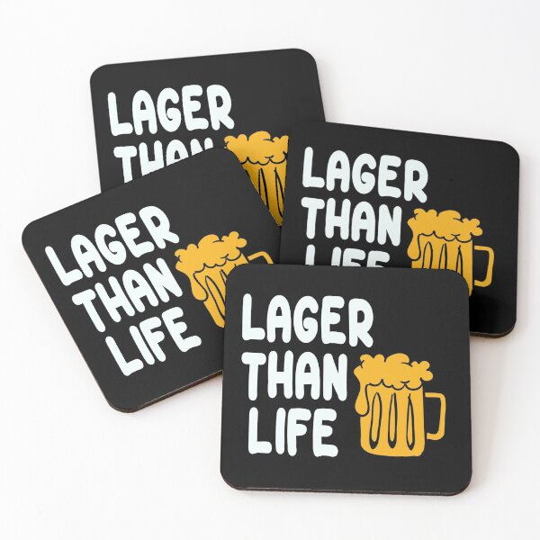 Item preview, Lager Than Life designed and sold by AnveeBubbles.