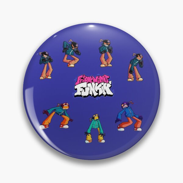 Item preview,  Friday Night Funkin Whitty All Pose Stickers designed and sold by Jwaneca.