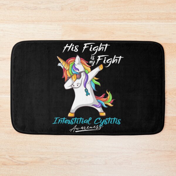 Item preview, Unicorn His Fight Is My Fight Interstitial Cystitis Awareness designed and sold by rechardtee.