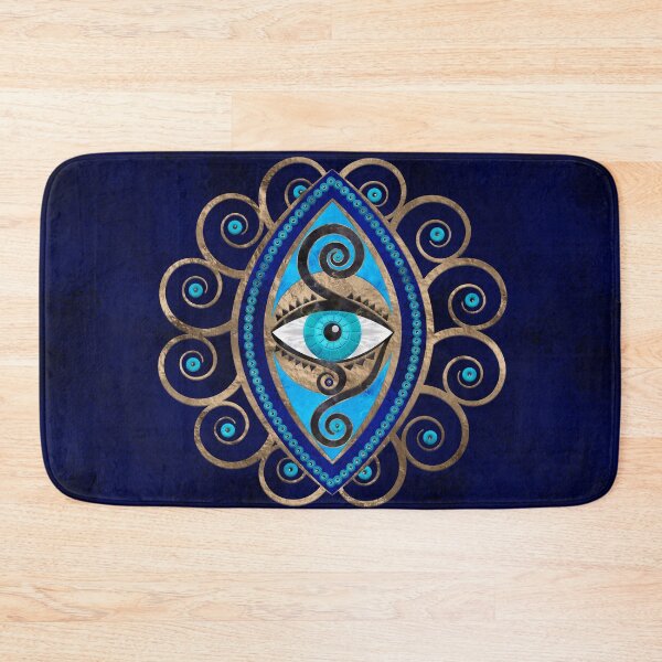 Item preview, Evil Eye Amulet Ornament designed and sold by k9printart.