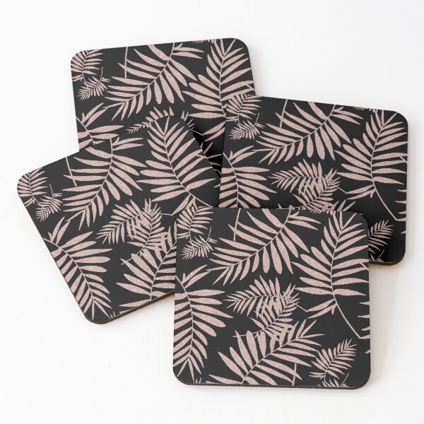 Item preview, Golden palm leaf repeat pattern designed and sold by Tanuja  Sharma.