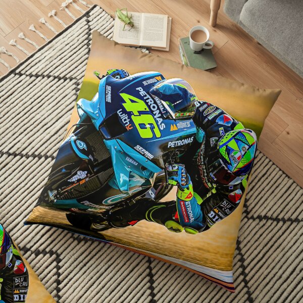 Valentino Rossi pilote sa moto MotoGP 2021 Coussin de sol