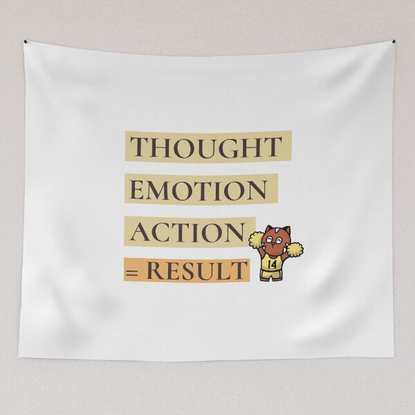 Item preview, Thought, emotion, action equal results designed and sold by Sansiri.