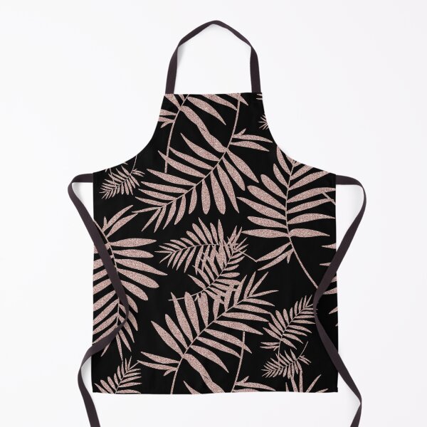 Item preview, Golden palm leaf repeat pattern designed and sold by Tanuja Sharma.