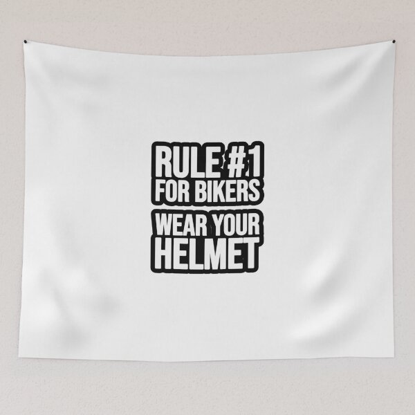 Artikelvorschau, Rule #1 for Bikers - Regel #1 für Rad Fahrer entworfen und verkauft von TopsellerShirts.