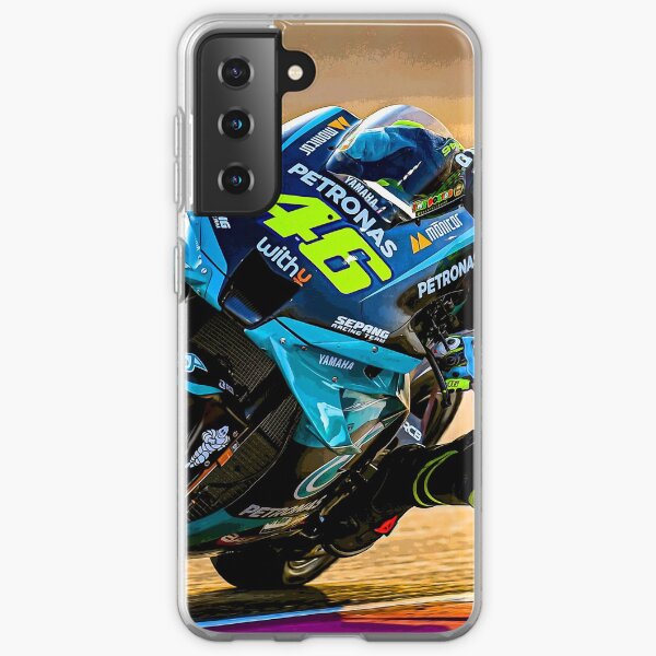 Valentino Rossi pilote son résumé de moto MotoGP 2021 Coque souple Samsung Galaxy