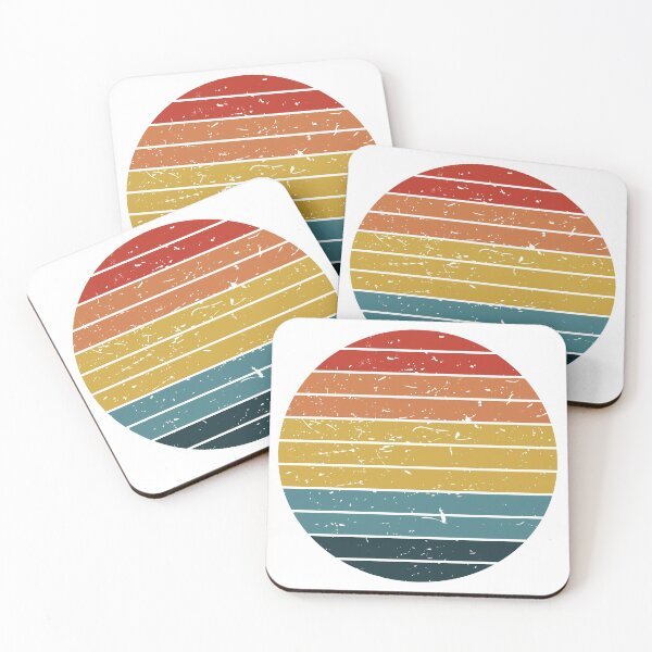 Item preview, vintage retro sunset illustration art designed and sold by zerobatt.
