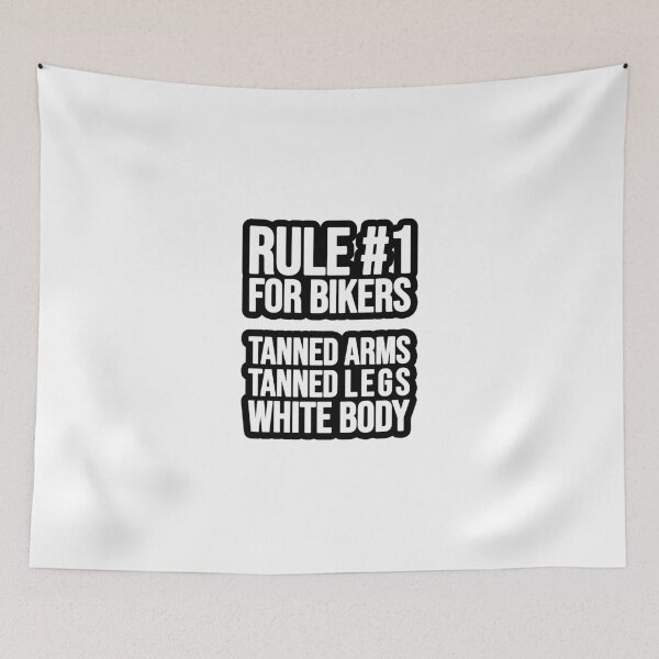 Artikelvorschau, Rule #1 for Bikers - Regel #1 für Rad Fahrer entworfen und verkauft von TopsellerShirts.