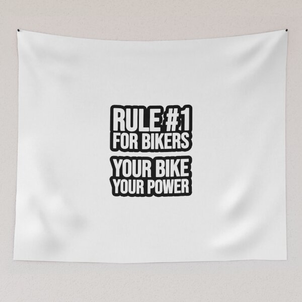Item preview, Rule # 1 for Bikers - Rule # 1 for cyclists designed and sold by TopsellerShirts.