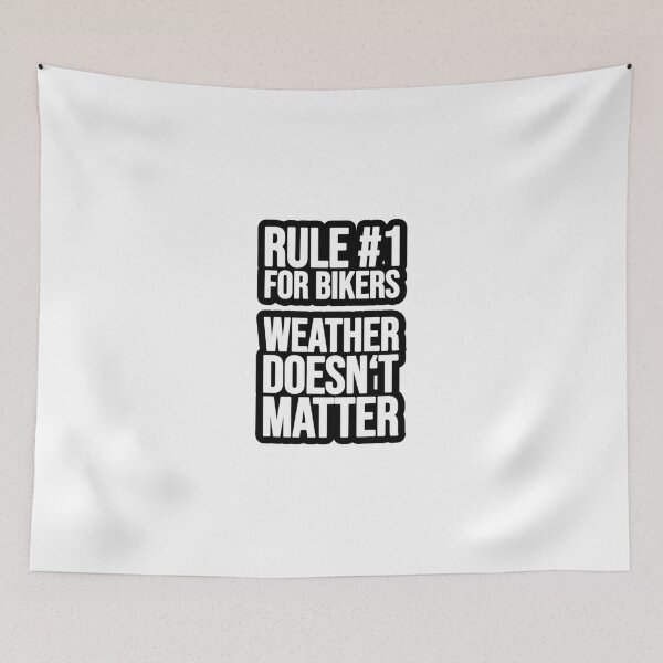Artikelvorschau, Rule #1 for Bikers - Regel #1 für Rad Fahrer entworfen und verkauft von TopsellerShirts.
