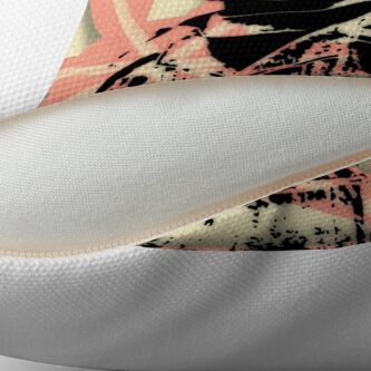 Alternate view of The Hood Thunderbirds Japanese spray paint Floor Pillow