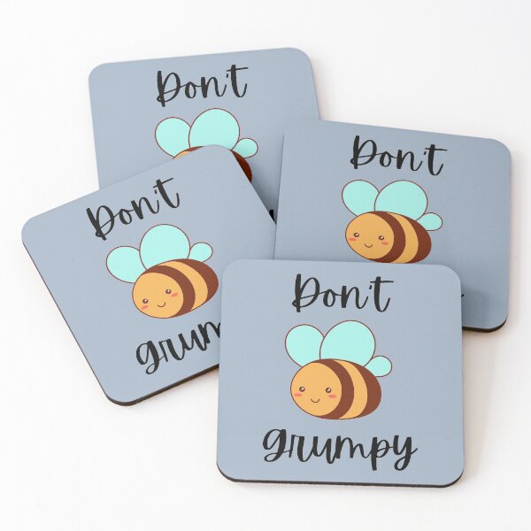 Item preview, Don't Bee Grumpy designed and sold by BilingualStore.