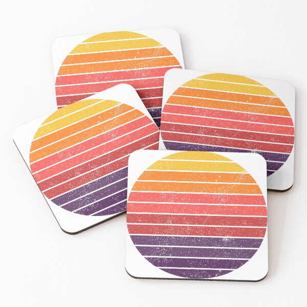 Item preview, vintage retro sunset illustration art designed and sold by zerobatt.