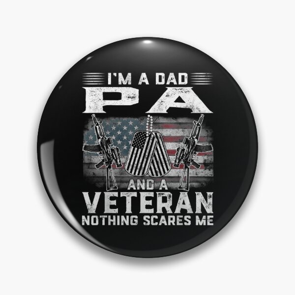 Item preview, Mens I'm A Dad Pa Veteran American Flag Father's Day  designed and sold by beatabea.