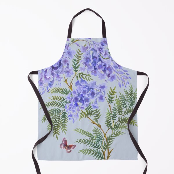 Item preview, Jacaranda tree with flowers and leaves designed and sold by fairytaleprints.
